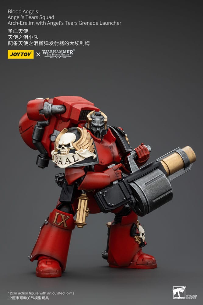 Warhammer The Horus Heresy Actionfigur 1/18 Blood Angels Angel's Tears Squad Arch-Erelim with Angel's Tears Grenade Launcher 12 cm Image 5