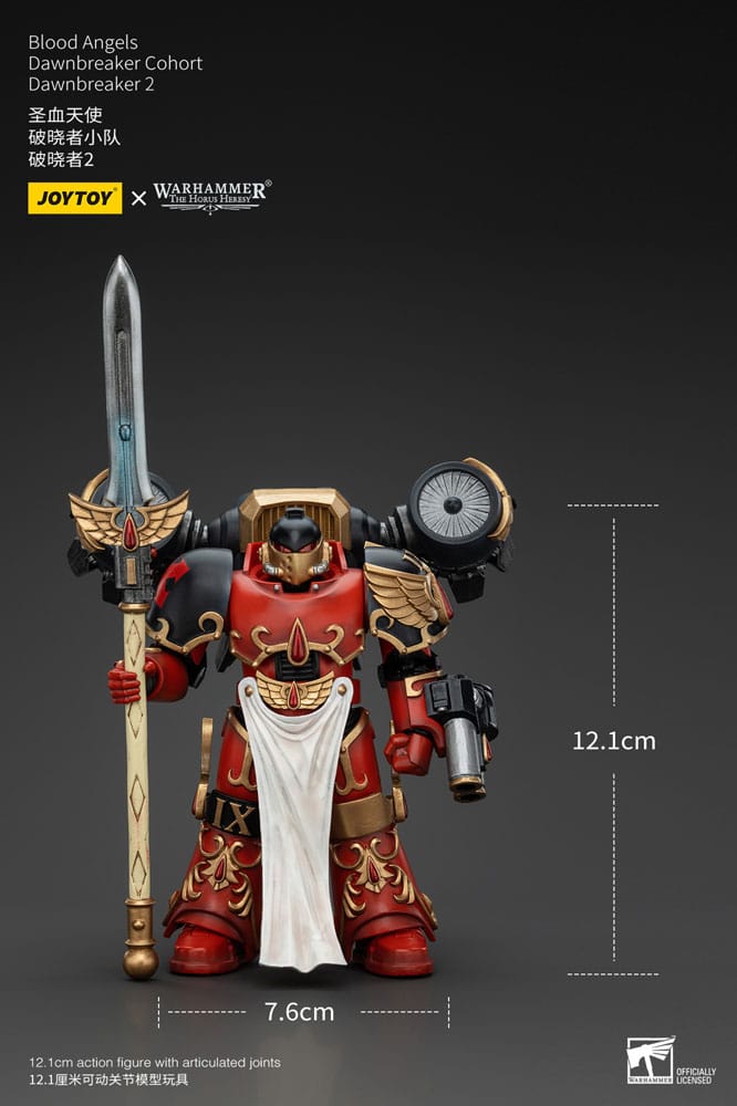 Warhammer The Horus Heresy Actionfigur 1/18 Blood Angels Dawnbreaker Cohort Dawnbreaker 2 13 cm Image 9