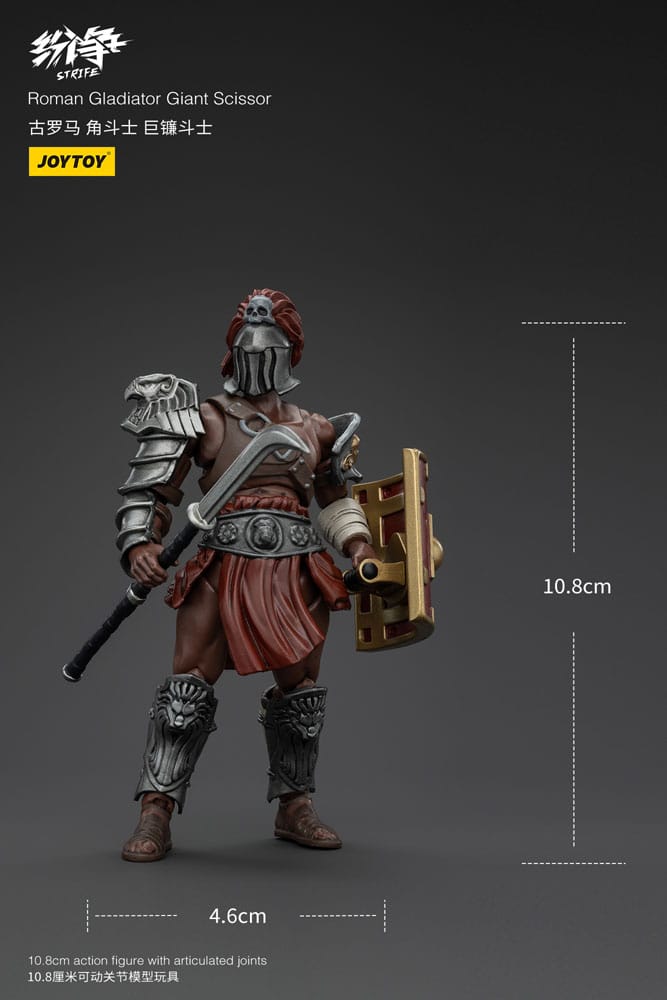 Strife Actionfigur 1/18 Roman Gladiator Giant Scissor 11 cm Image 7