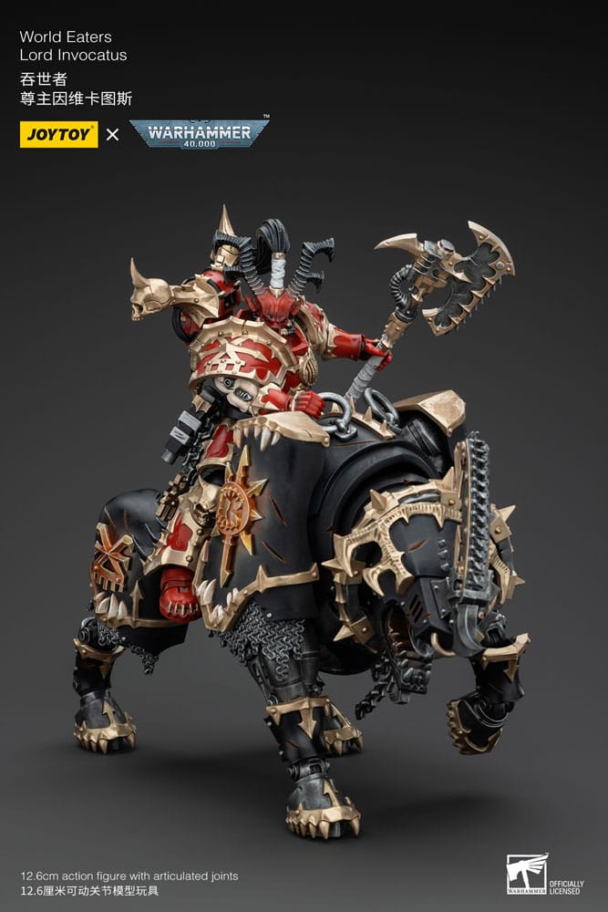 Warhammer 40k Actionfigur 1/18 World Eaters Lord Invocatus 13 cm Image 14