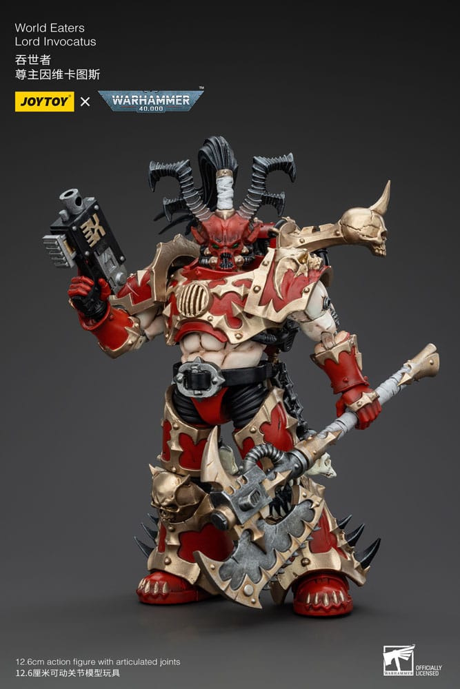 Warhammer 40k Actionfigur 1/18 World Eaters Lord Invocatus 13 cm Image 15