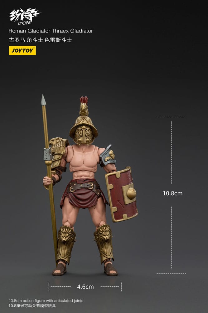 Strife Actionfigur 1/18 Roman Gladiator Thraex Gladiator 11 cm Image 7
