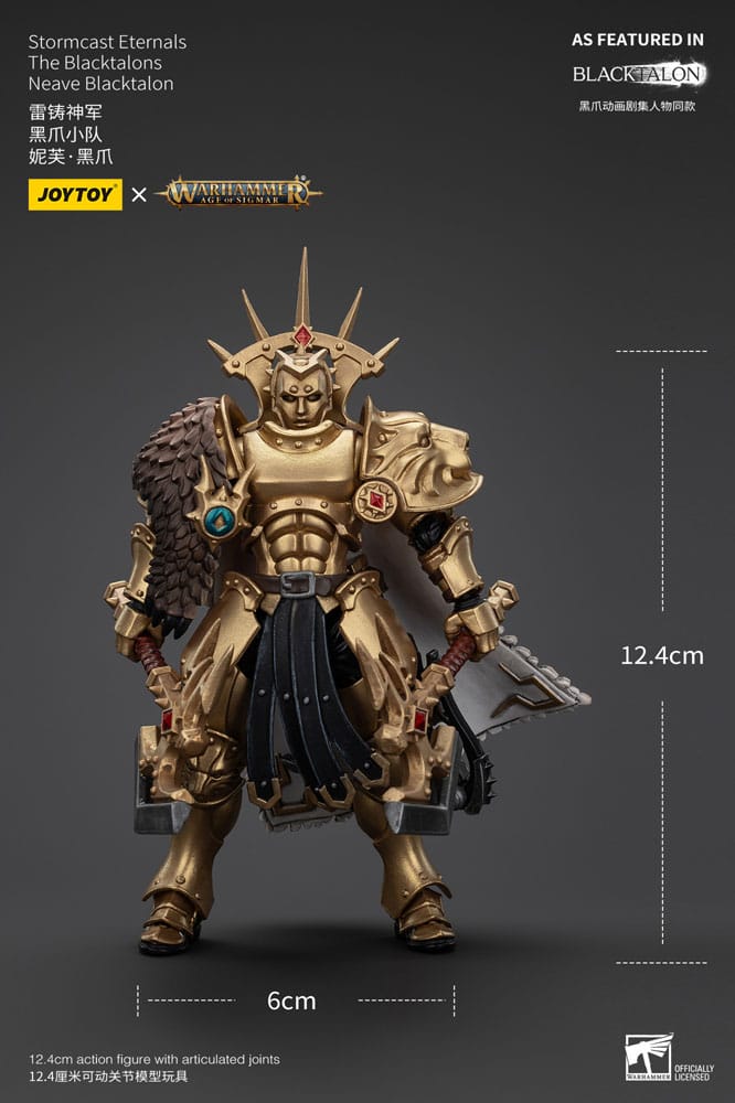 Warhammer Age of Sigmar Actionfigur Stormcast Eternals The Blacktalons Neave Blacktalon 20 cm Image 10
