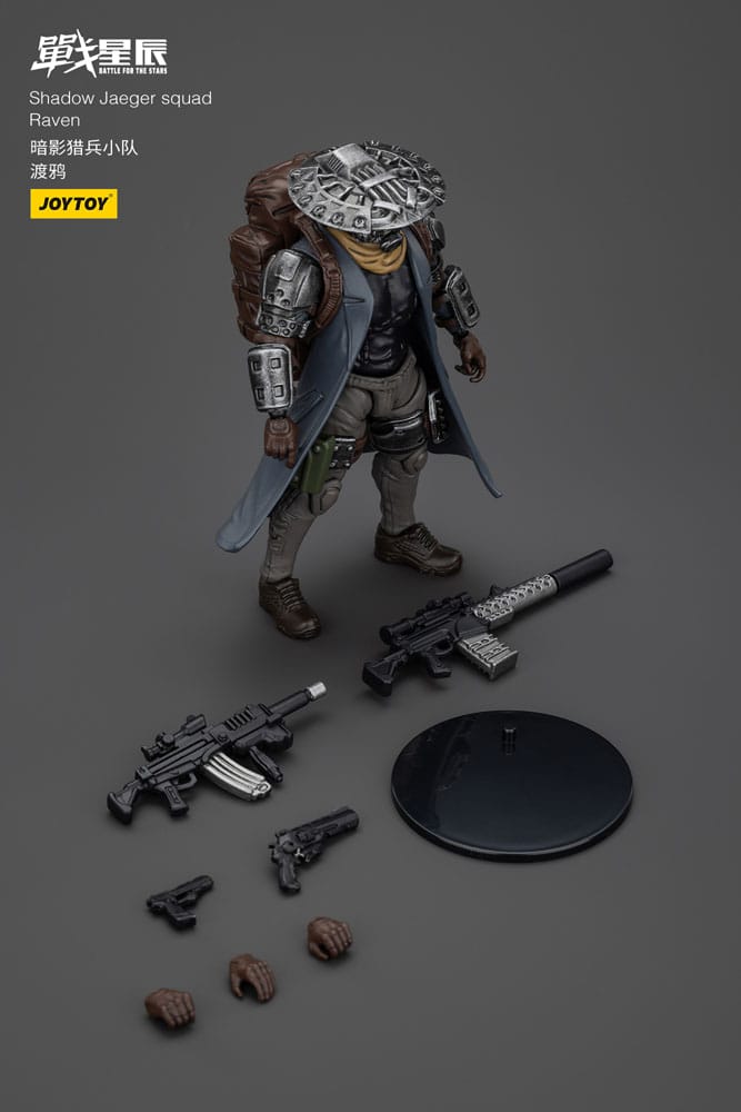 Battle For the Stars Actionfigur Shadow Jaeger Squad Raven 16 cm Image 8