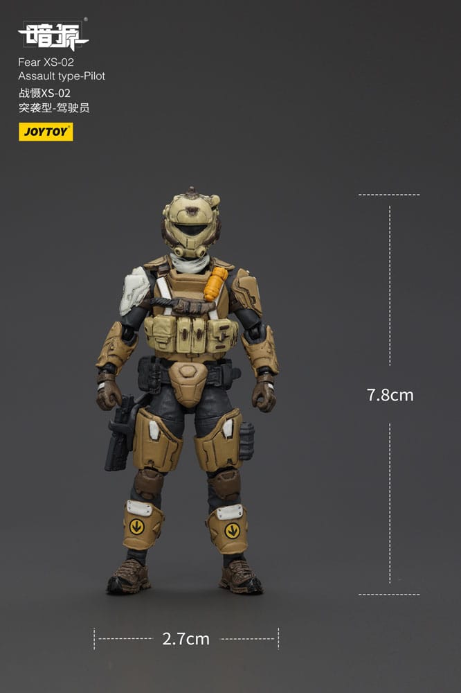Battle For the Stars Actionfigur Fear XS-02 Assault type-Pilot 12 cm Image 12