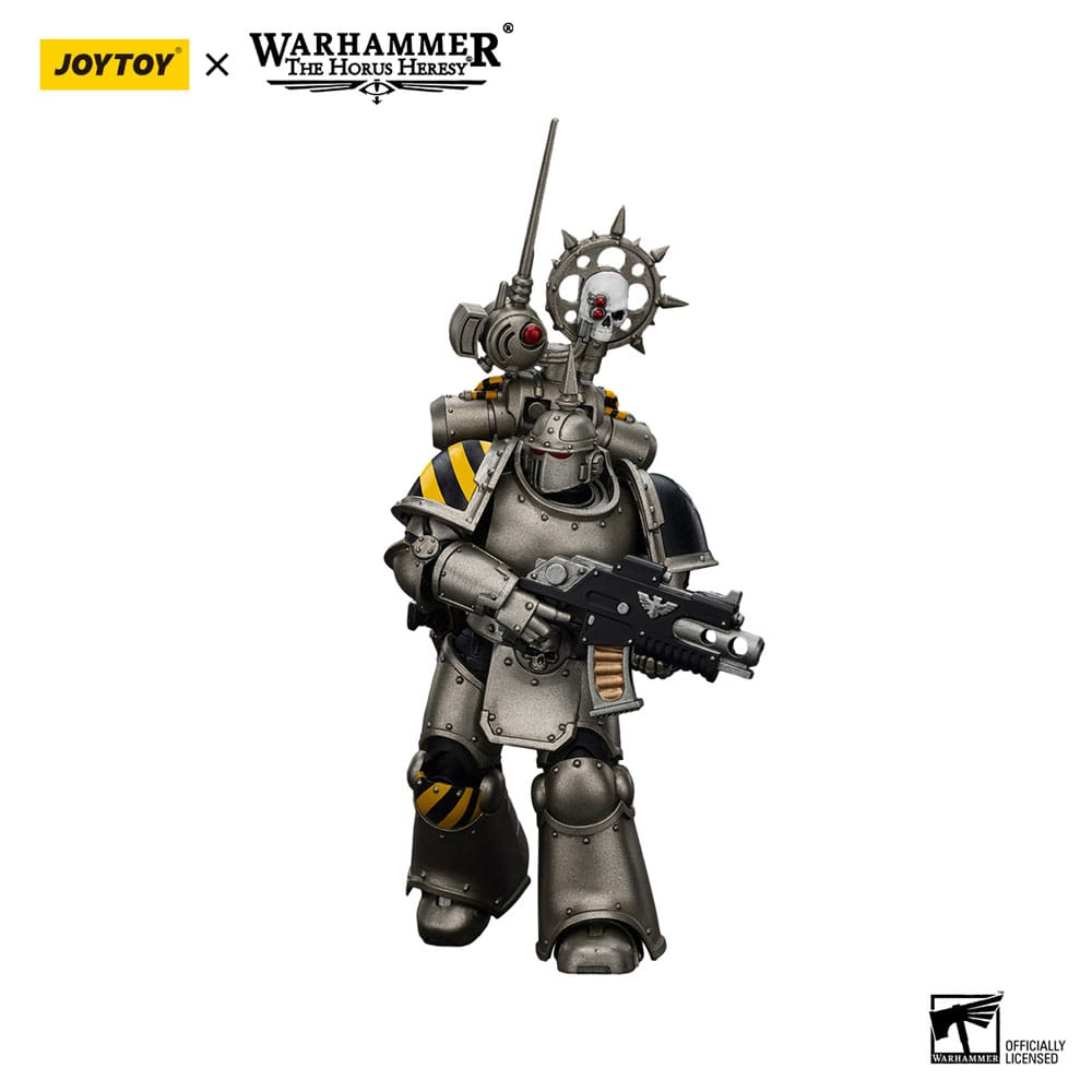 Warhammer The Horus Heresy Actionfigur 1/18 lron Warriors MKlIl Tactical Legionary with Nuncio-vox 12 cm Image 4