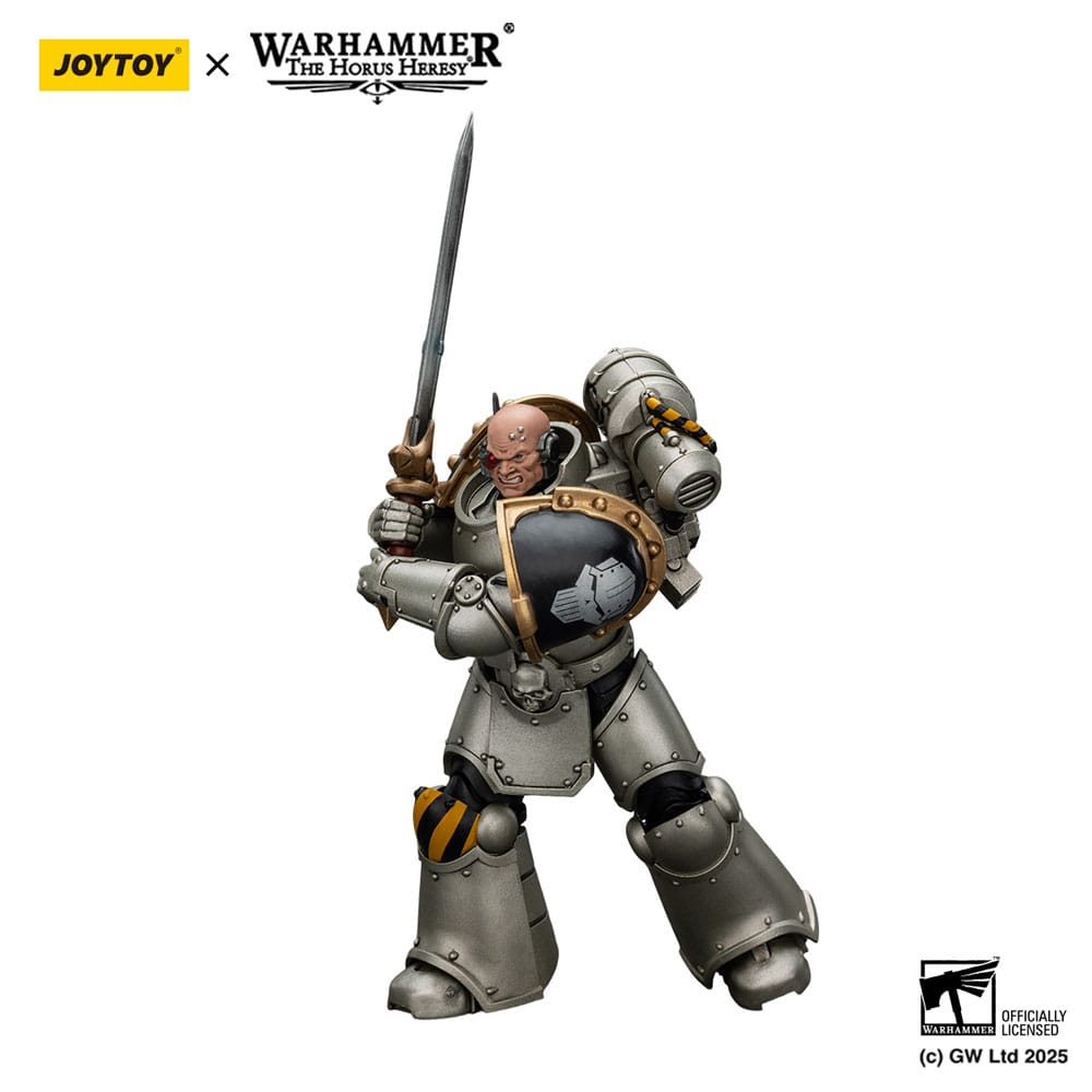 Warhammer The Horus Heresy Actionfigur 1/18 lron Warriors Command Squad Chosen with Legion Standard 12 cm Image 11