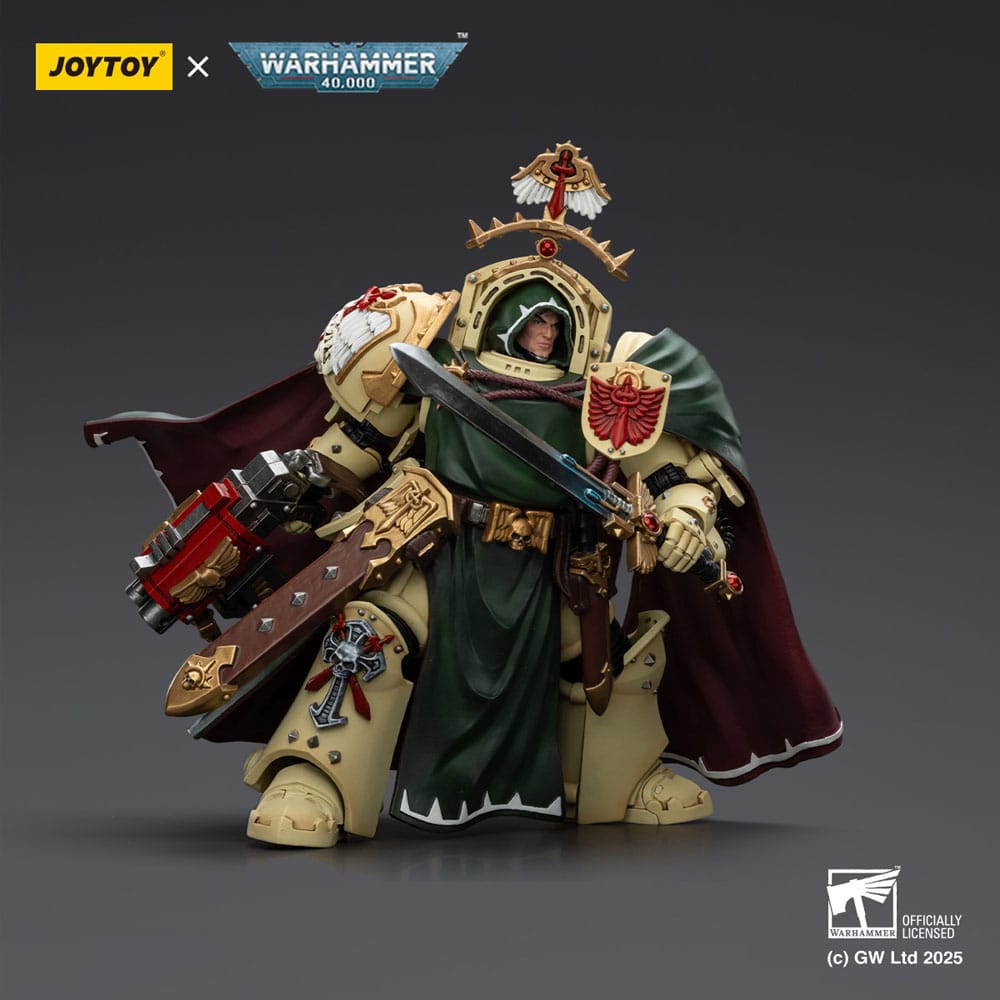 Warhammer 40,000: Dark Angels Actionfigur Belial Grand Master of The Deathwing With the Sword of Silence and Storm Bolter 14 cm Image 5