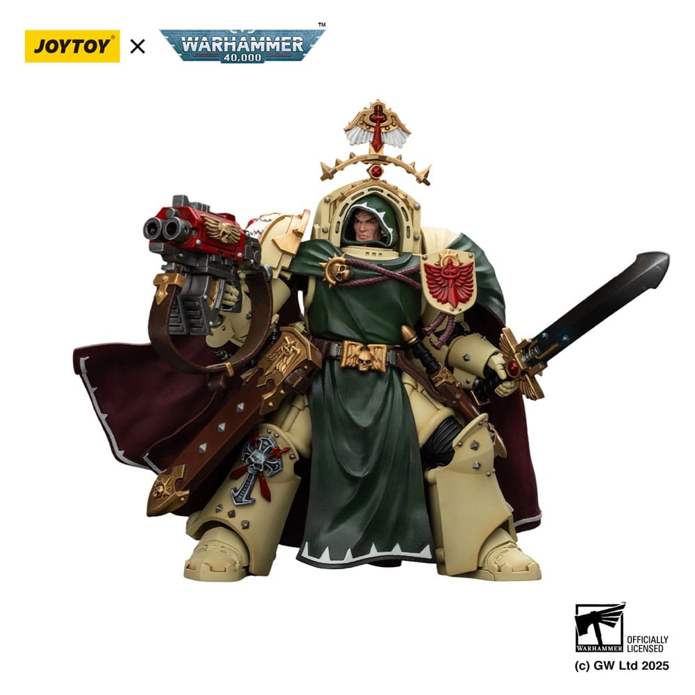 Warhammer 40,000: Dark Angels Actionfigur Belial Grand Master of The Deathwing With the Sword of Silence and Storm Bolter 14 cm Image 8