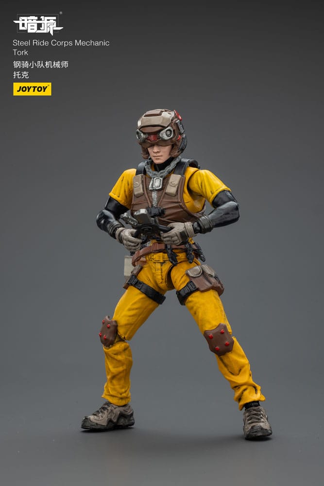 Steel Ride Corps Dark Source Actionfigur Mechanic Tork 7 cm Image 7