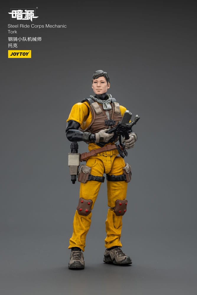 Steel Ride Corps Dark Source Actionfigur Mechanic Tork 7 cm Image 8