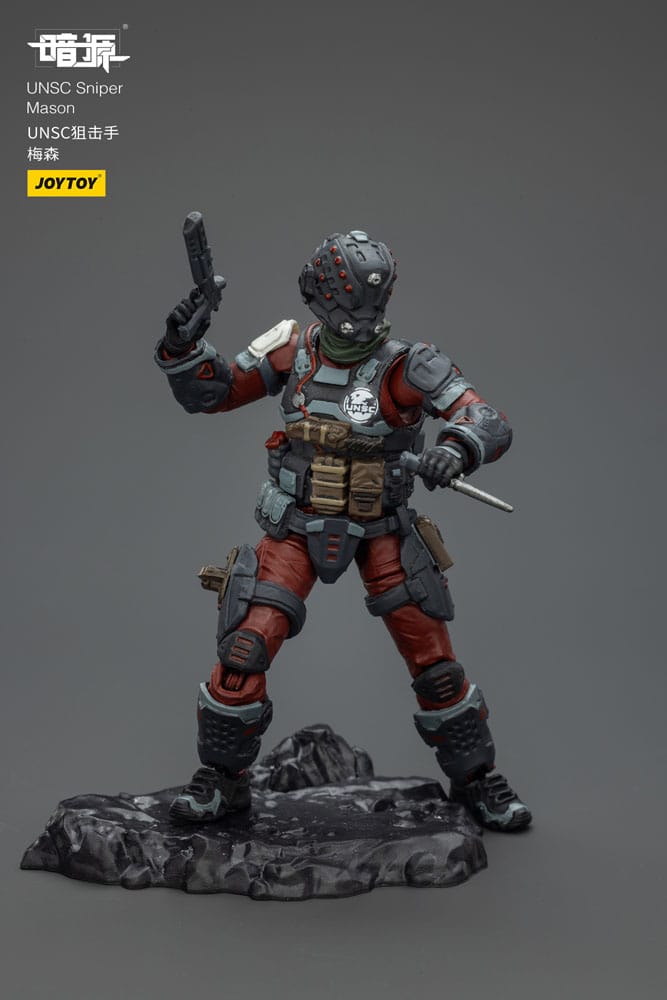 UNSC Dark Source Actionfigur Sniper Mason 7 cm Image 8