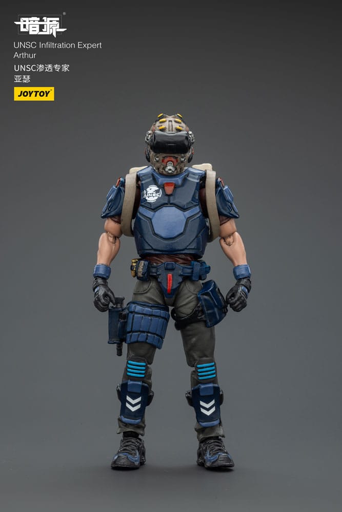 UNSC Dark Source Actionfigur Infiltration Expert Arthur 7 cm Image 1