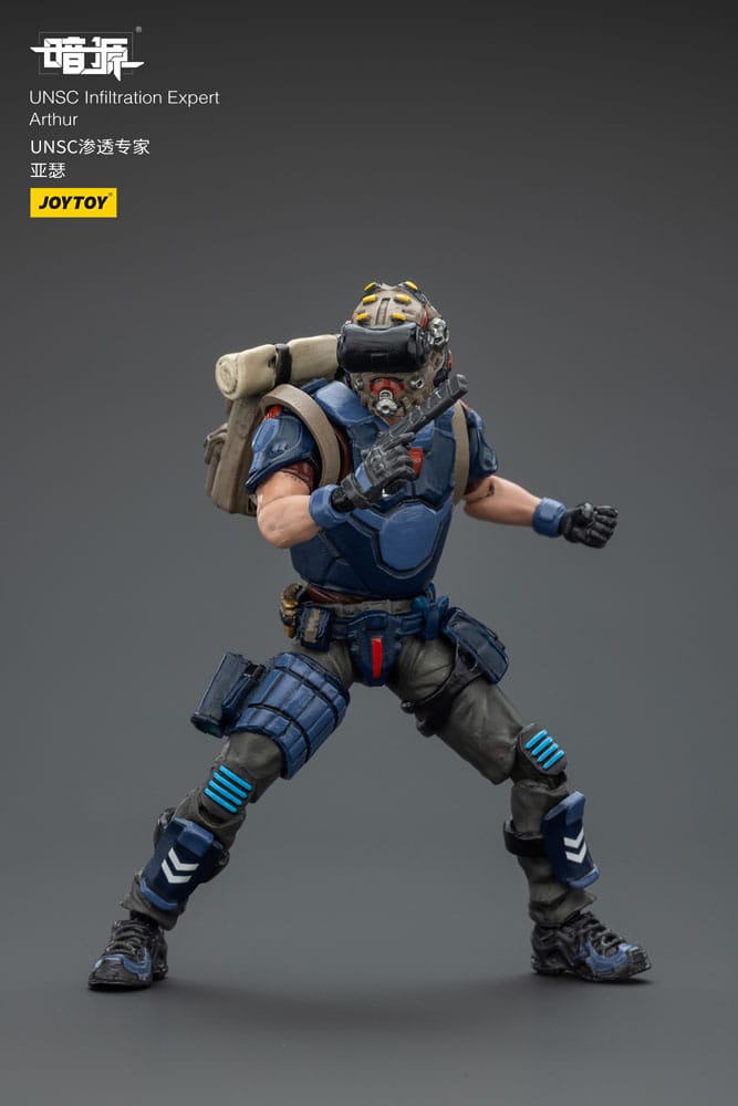 UNSC Dark Source Actionfigur Infiltration Expert Arthur 7 cm Image 6