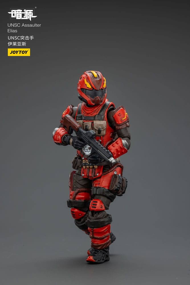 UNSC Dark Source Actionfigur Assaulter Elias 7 cm Image 7