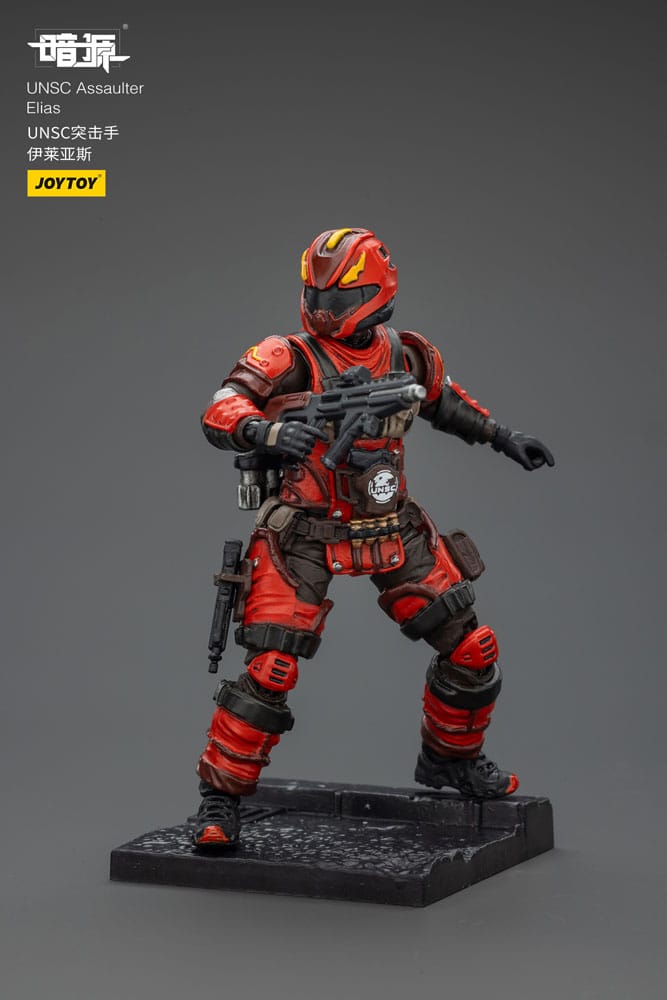 UNSC Dark Source Actionfigur Assaulter Elias 7 cm Image 9