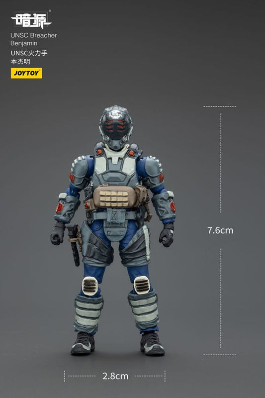 UNSC Dark Source Actionfigur Breacher Benjamin 7 cm Image 2