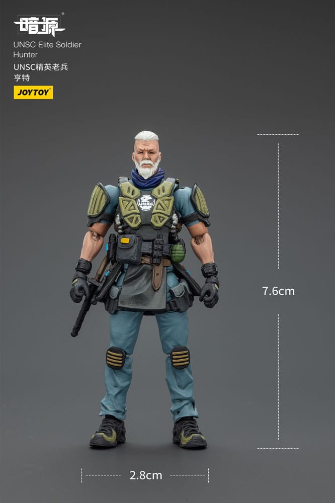 UNSC Dark Source Actionfigur Elite Soldier Hunter 7 cm Image 2
