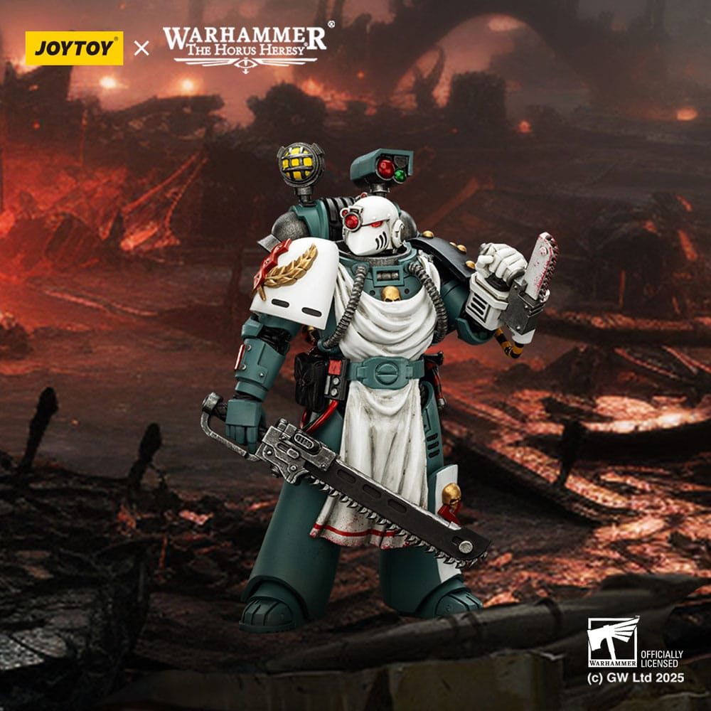Warhammer 40,000: Sons of Horus Actionfigur Legion Apothecary 12 cm Image 11