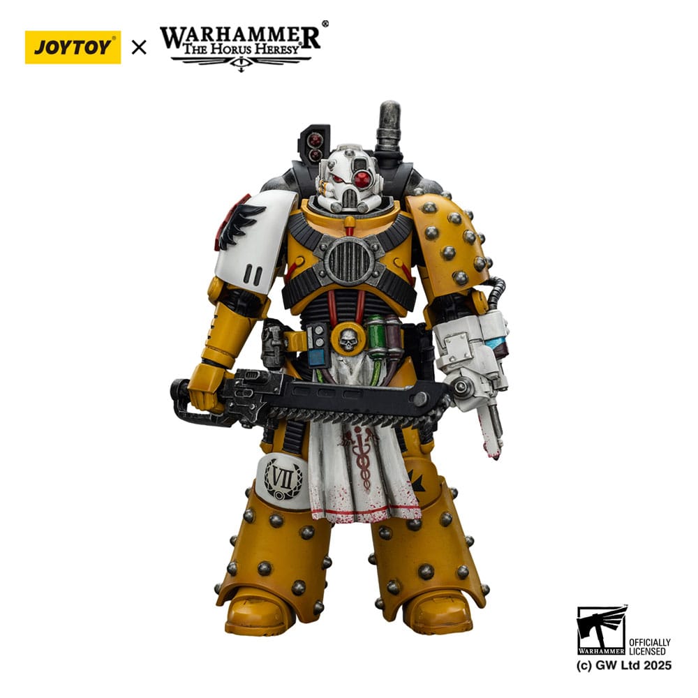 Warhammer 40,000: imperial Fists Actionfigur Legion Apothecary 12 cm Image 1