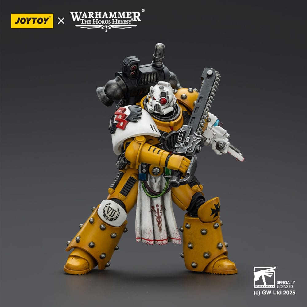 Warhammer 40,000: imperial Fists Actionfigur Legion Apothecary 12 cm Image 5