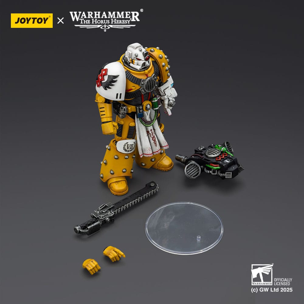 Warhammer 40,000: imperial Fists Actionfigur Legion Apothecary 12 cm Image 6