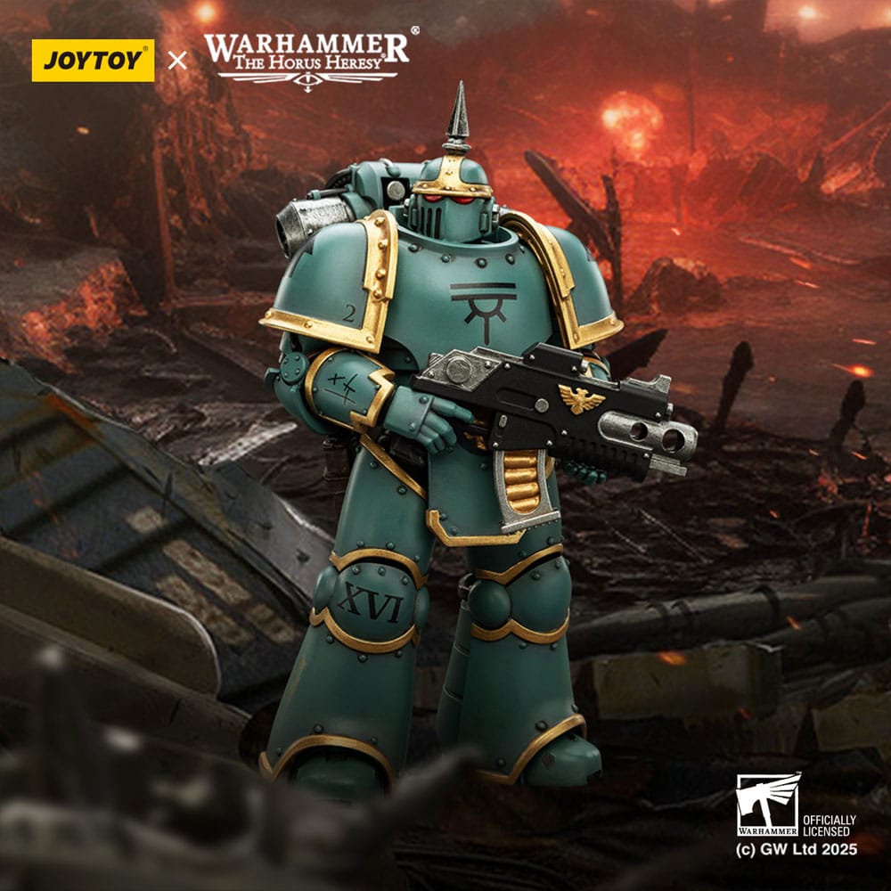Warhammer The Horus Heresy Actionfigur Sons of Horus MK lll Tactical Legionary 12 cm Image 11