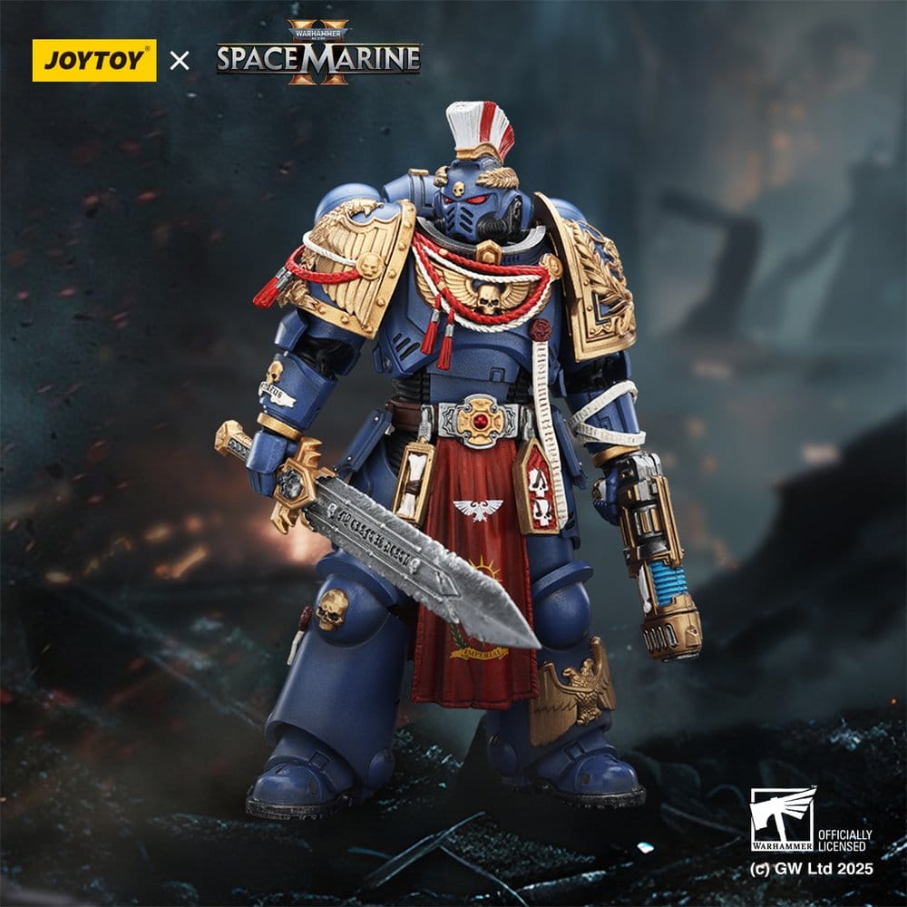 Warhammer 40,000 Actionfigur Ultramarines Relic Primus Armour 12 cm Image 11