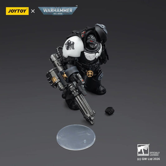 Warhammer 40,000 Actionfigur Raven Guard Terminator 3 with Power Fist and Assault Cannon 14 cm Image 2