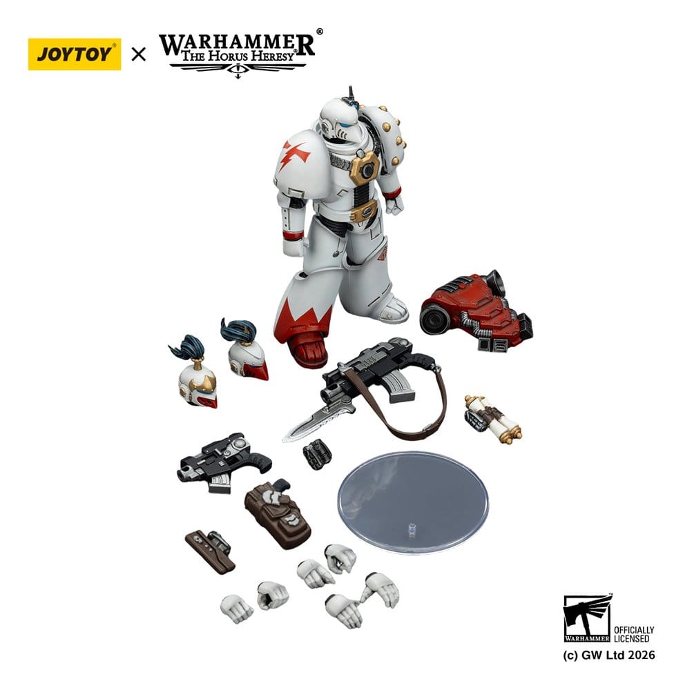 Warhammer The Horus Heresy Actionfigur White Scars MKVI Tactical Legionary 12 cm Image 18