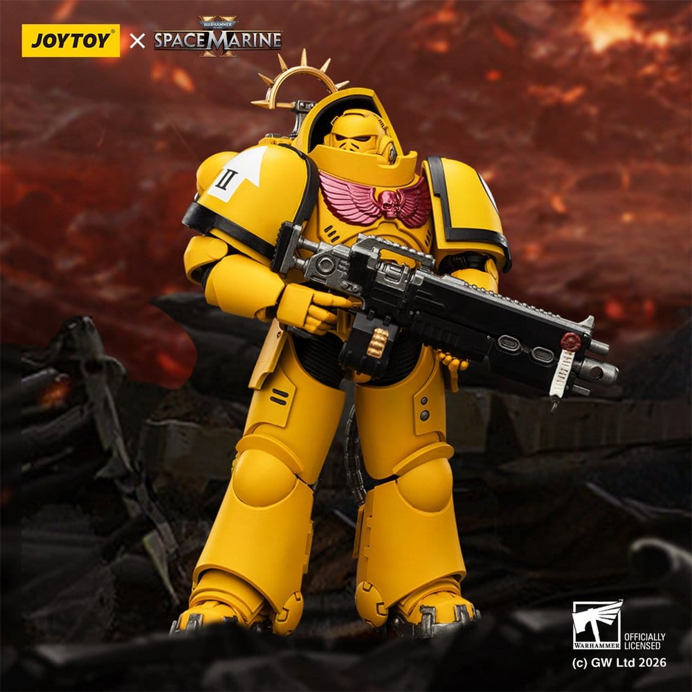 Warhammer 40,000 Actionfigur Game Edition Imperial Fists Heavy Intercessor 13 cm Image 11