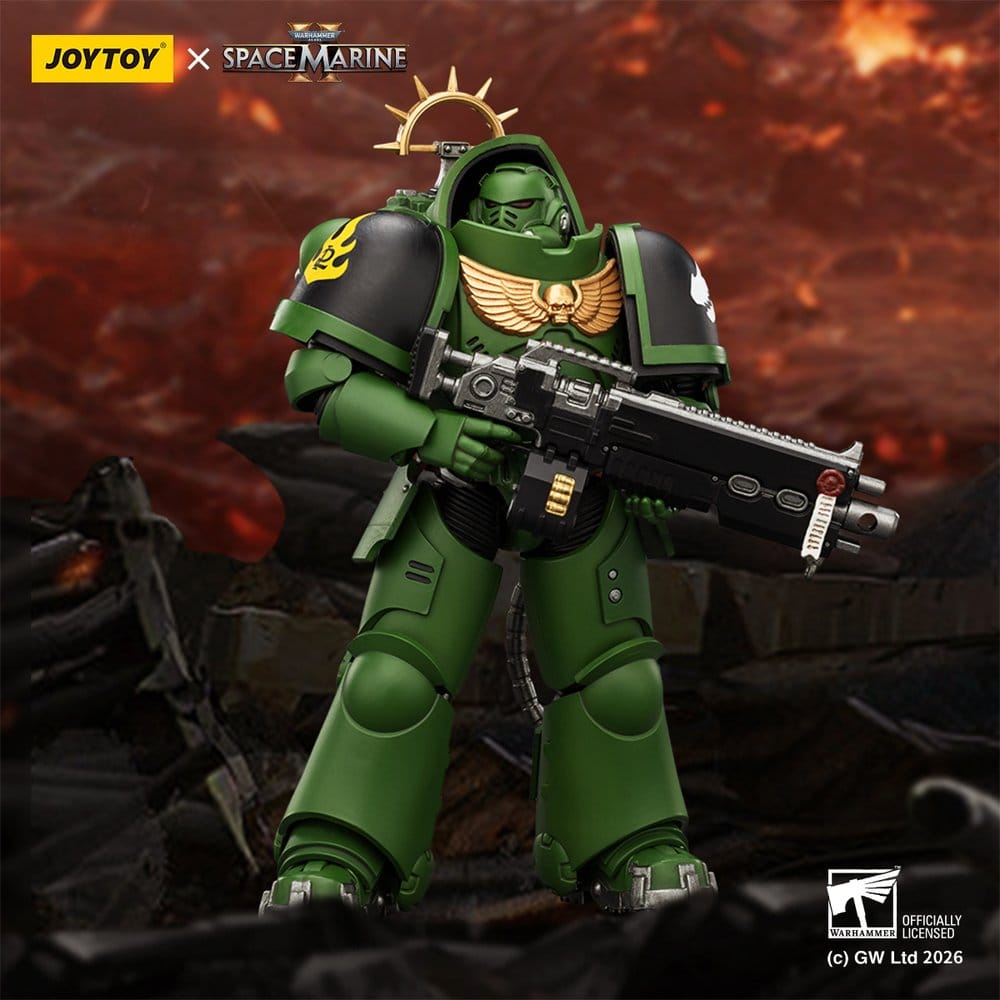 Warhammer 40,000 Actionfigur Game Edition Salamanders Heavy Intercessor 13 cm Image 11