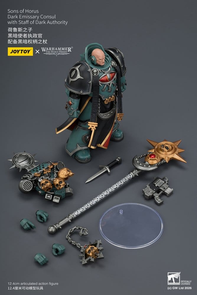 Warhammer The Horus Heresy Actionfigur Sons of Horus Dark Emissary Consul 12 cm Image 10