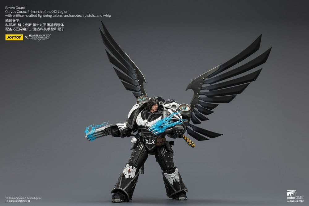 Warhammer 40,000 Actionfigur Raven Guard Corvus Corax, Primarch of the XIX Legion 18 cm Image 15