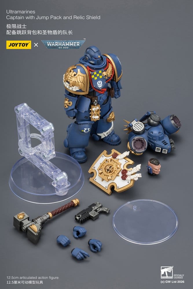 Warhammer Actionfigur Ultramarines Captain 13 cm Image 10