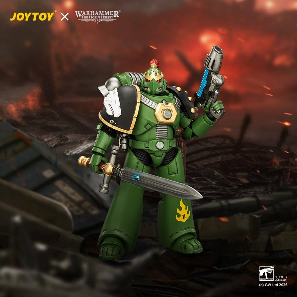 Warhammer The Horus Heresy Actionfigur Salamanders MKVI Tactical Legionary 12 cm Image 8