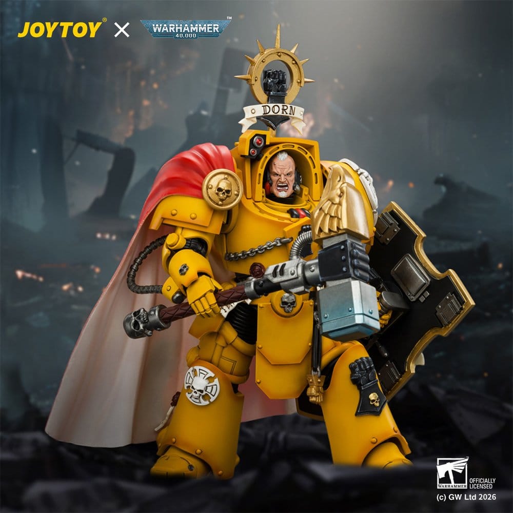 Warhammer Actionfigur Imperial Fists Darnath Lysander 14 cm Image 8