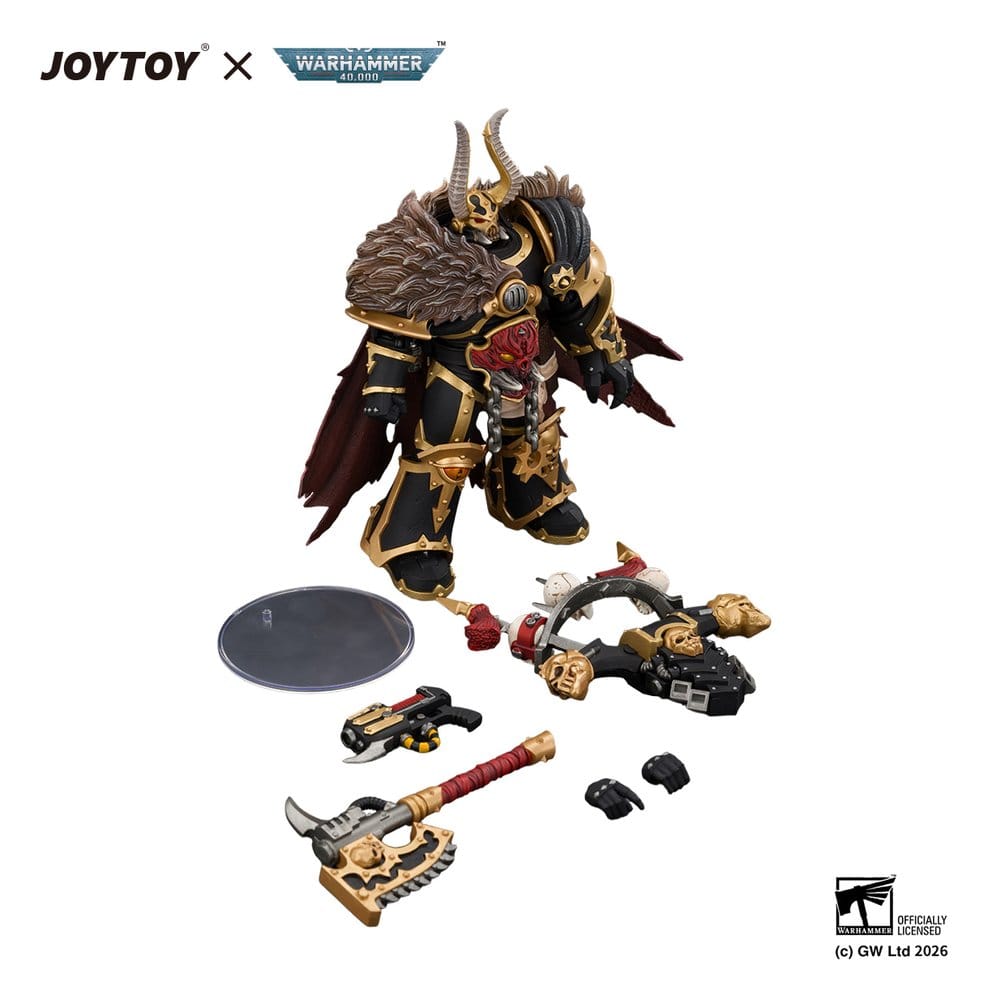 Warhammer Actionfigur Black Legion Chaos Lord (13 cm) Image 5
