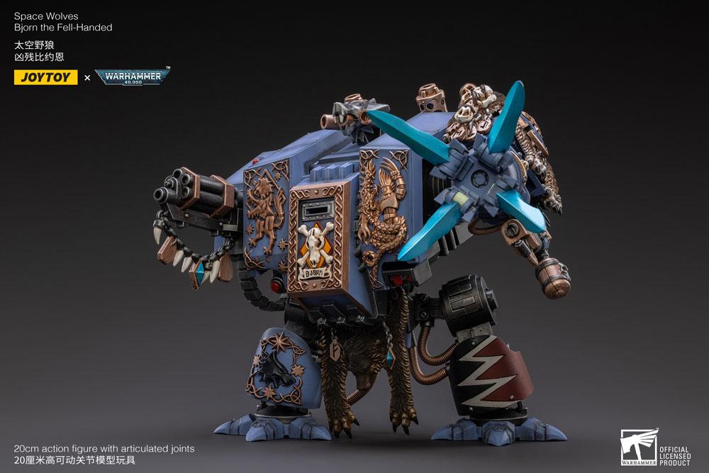 Warhammer 40k Actionfigur 1/18 Space Wolves Bjorn the Fell-Handed 19 cm Image 8