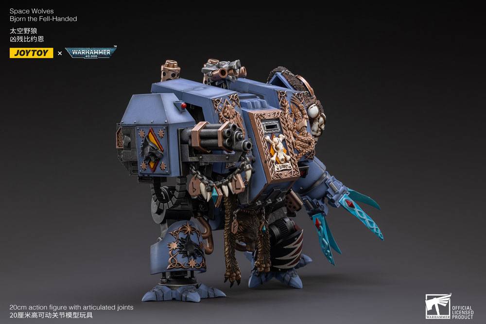 Warhammer 40k Actionfigur 1/18 Space Wolves Bjorn the Fell-Handed 19 cm Image 10