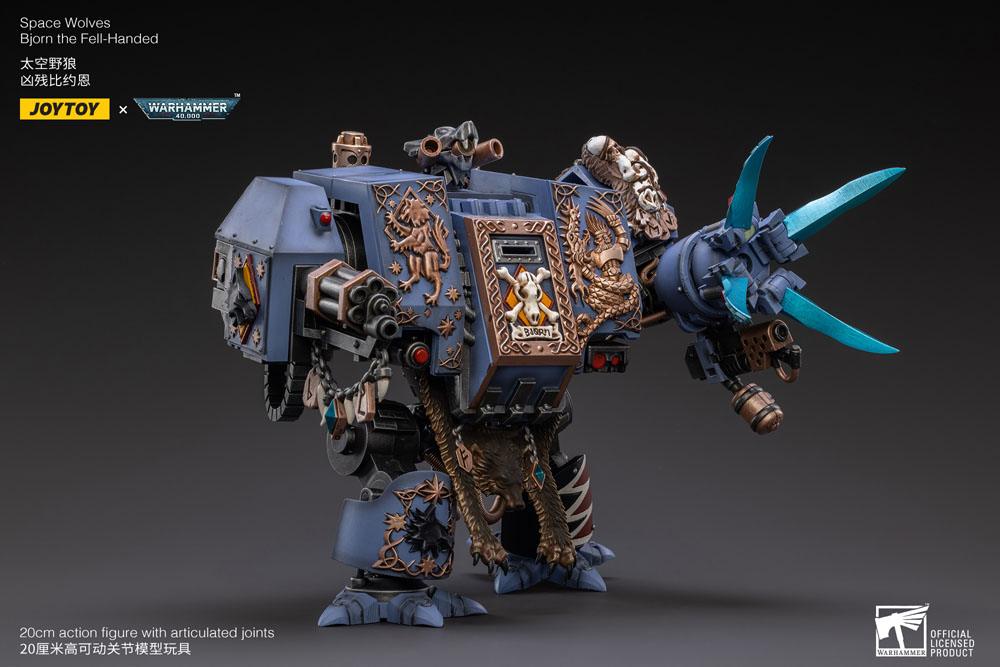 Warhammer 40k Actionfigur 1/18 Space Wolves Bjorn the Fell-Handed 19 cm Image 11