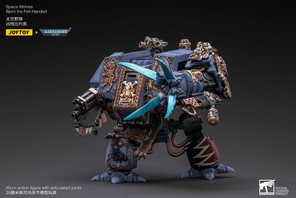 Warhammer 40k Actionfigur 1/18 Space Wolves Bjorn the Fell-Handed 19 cm Image 12