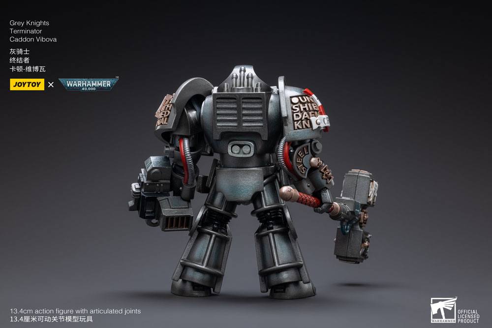 Warhammer 40k Actionfigur 1/18 Grey Knights Terminator Caddon Vibova 13 cm Image 3