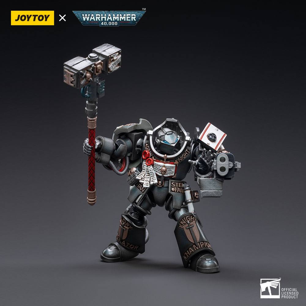 Warhammer 40k Actionfigur 1/18 Grey Knights Terminator Caddon Vibova 13 cm Image 15