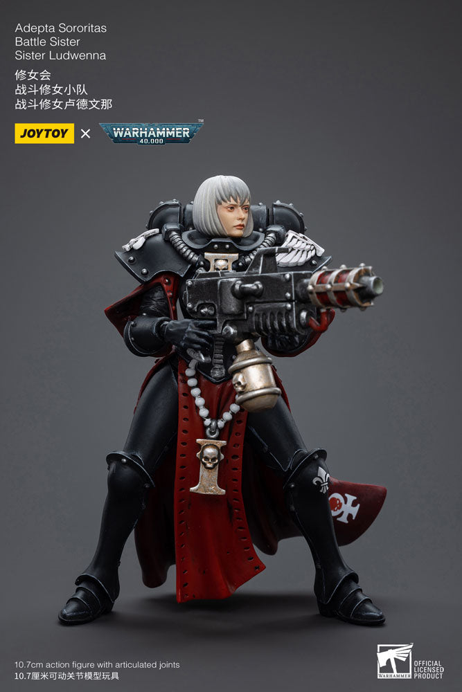 Warhammer 40k Actionfigur 1/18 Adepta Sororitas Battle Sister Sister Ludwenna 10 cm Image 7
