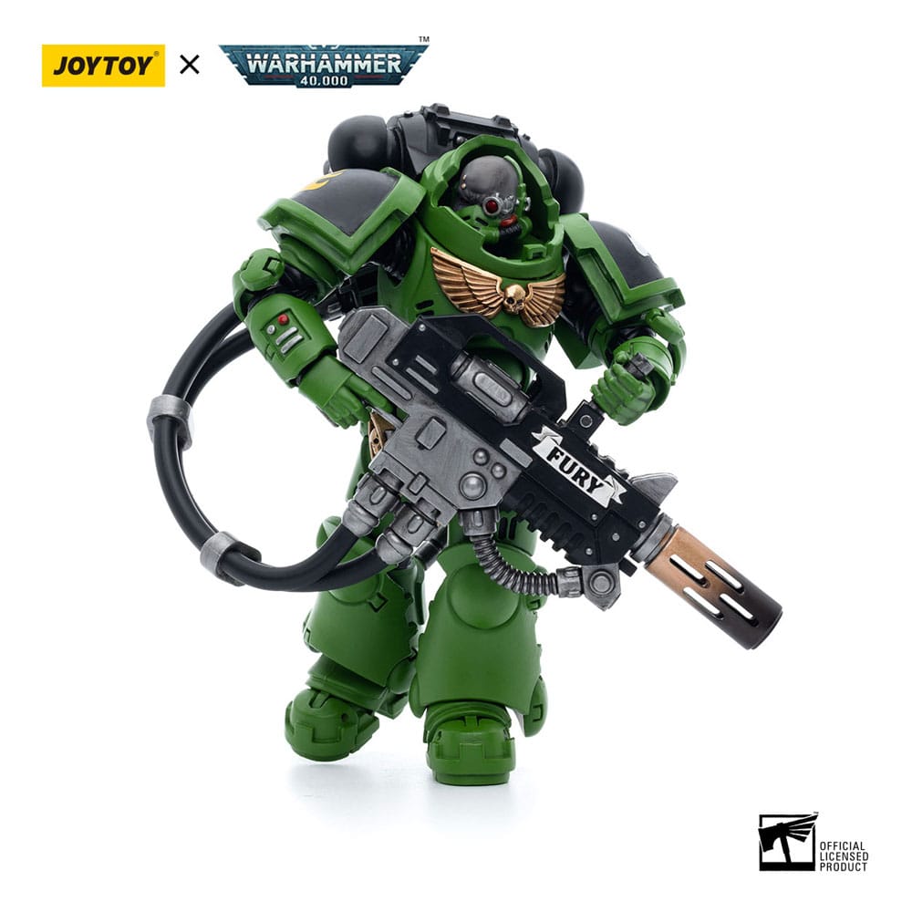 Warhammer 40k Actionfigur 1/18 Salamanders Eradicators Sergeant Bragar 12 cm Image 4