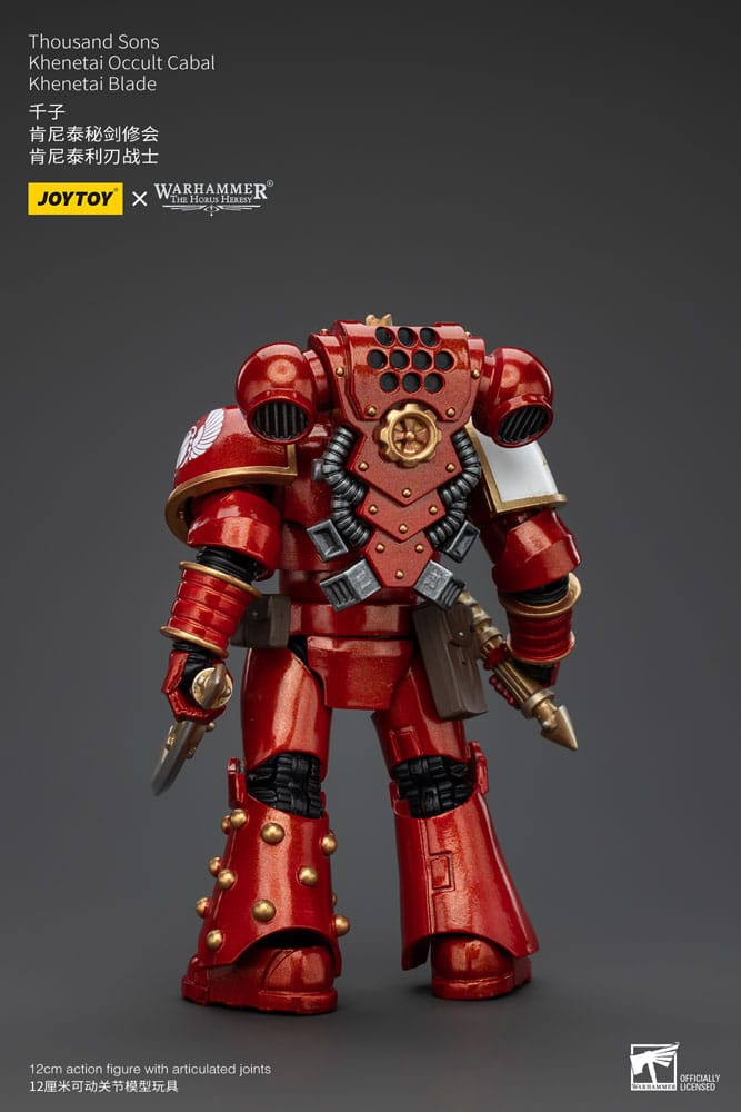 Warhammer The Horus Heresy Actionfigur 1/18 Thousand Sons Khenetai Occult Cabal Khenetai Blade 12 cm Image 3