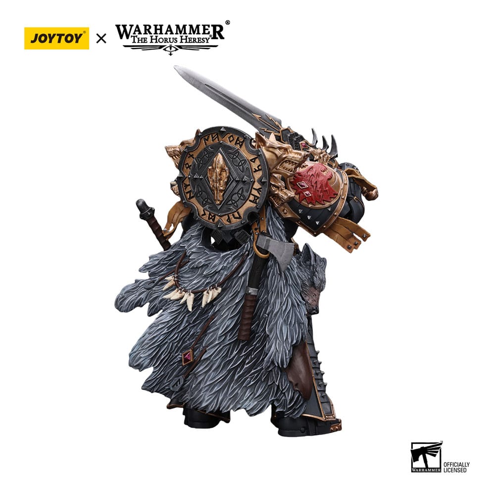 Warhammer The Horus Heresy Actionfigur 1/18 Space Wolves Leman Russ Primarch of the VIth Legion 12 cm Image 3