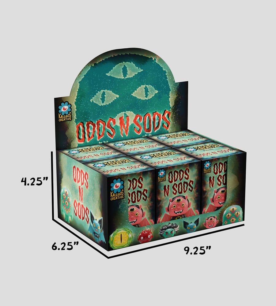 Odds N Sods Minifiguren S1 6 cm Blind Box Display (6) Image 12