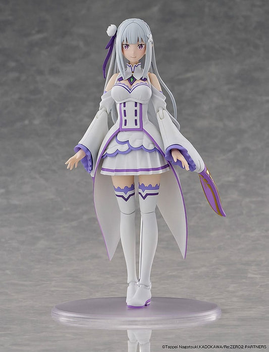 Re:Zero Starting Life in Another World Plastic Model Kit Emilia DX Ver. 16 cm Image 2